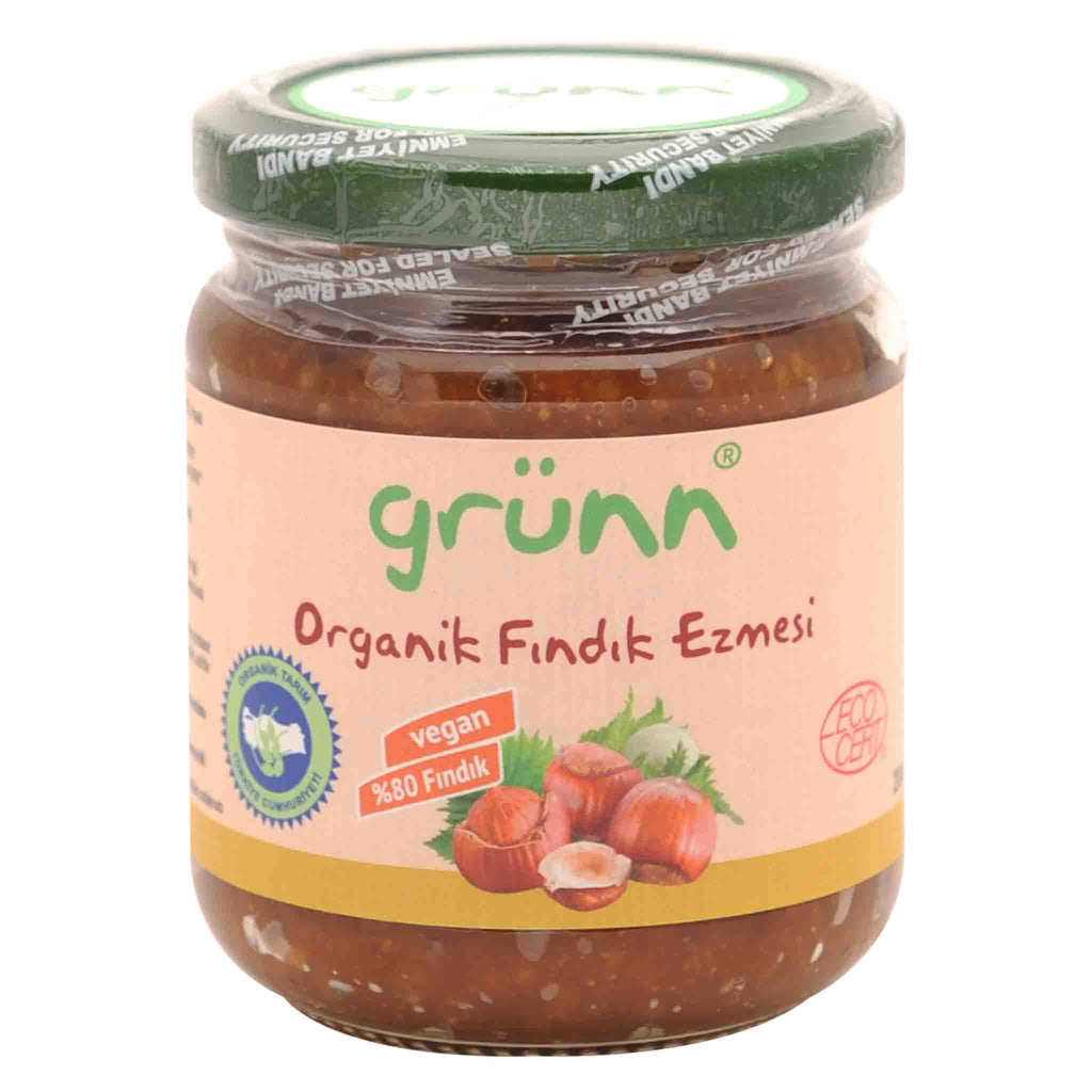 Antre Gourmet | Grünn Organik Fındık Ezmesi 200 gr.